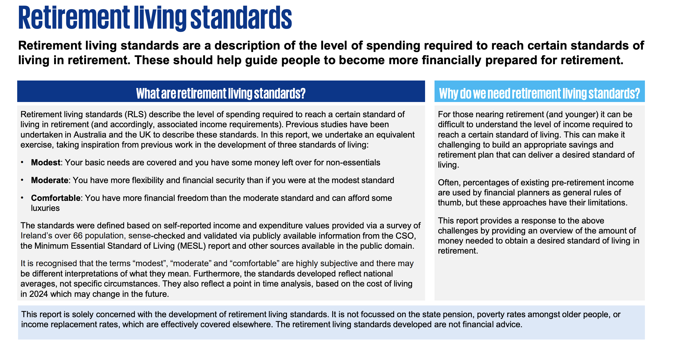 Living Standards - 3rdagesolutions.com